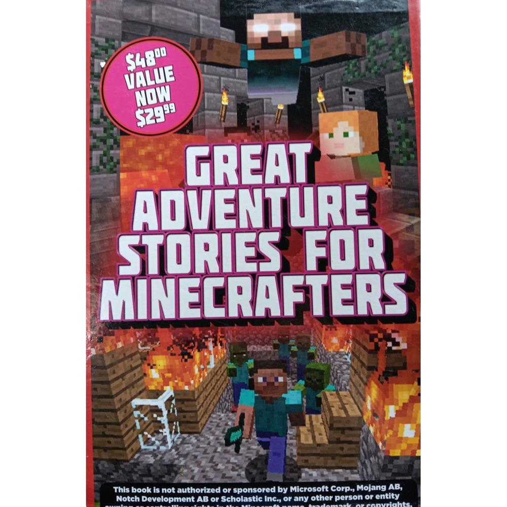 Great Adventure Stories for Minecrafters‎ - 6 Books Box Set Series in Box